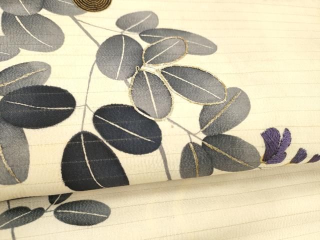 平和屋着物＊夏物 アンティーク 大正ロマン 九寸名古屋帯 絽縮緬 駒