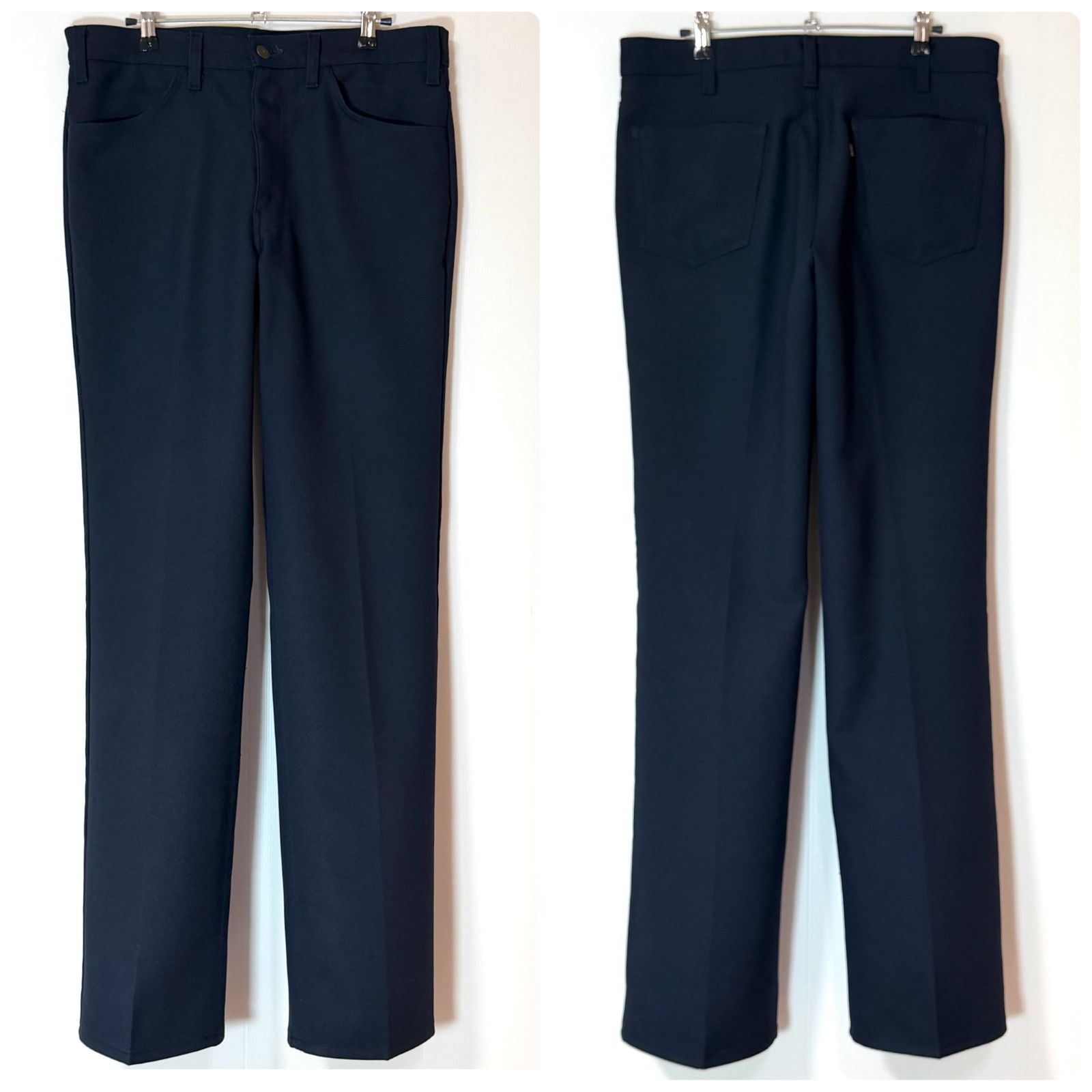 黒 アメリカ製 80s Levi's 517 スラックス ポリパン スタプレ 黒 アメリカ製 80s Levi's 517 スラックス ポリパン スタプレ 90年代