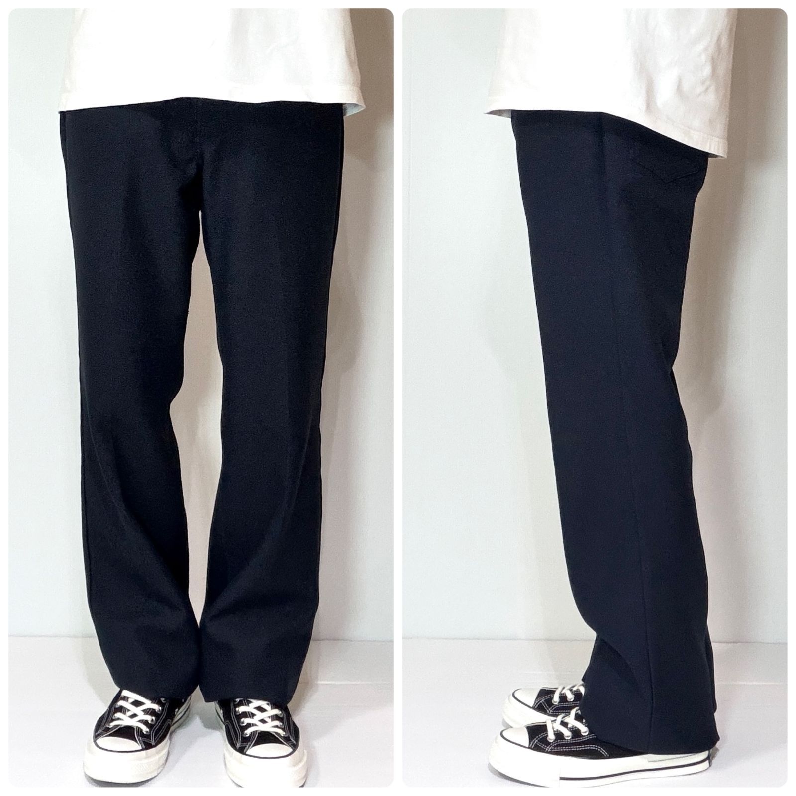 美品 70s USA製 Levi's リーバイス 517 ポリパン アクションスラックス