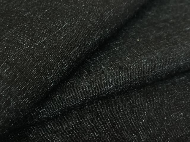 平和屋着物▽本場結城紬 重要無形文化財 男性 単衣 杢 霞文 正絹 jh