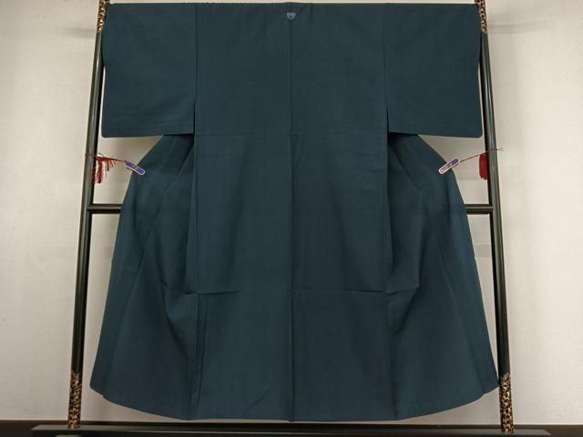 平和屋着物▽男性 小紋 単衣 横段文 jh