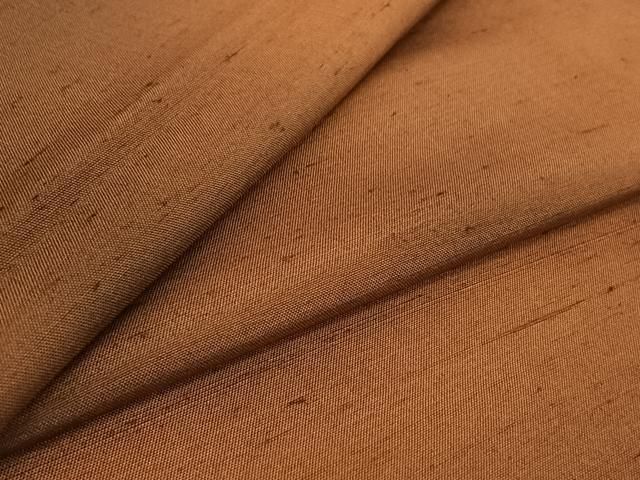 平和屋着物▽上質な紬 単衣 霞文 暈し染め 正絹 jh