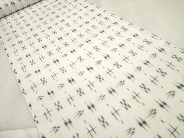 平和屋着物＊夏物 小紋 反物 着尺 絣絵 トゥイグワー 高島屋扱い ♥ zzz