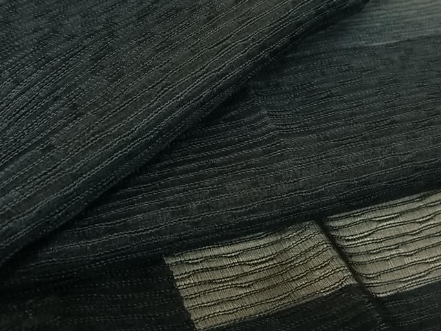  平和屋着物▽道中着 スリーシーズン 春夏秋 塵除け 横段文 ロング丈 jh 羽織 着物 浴衣