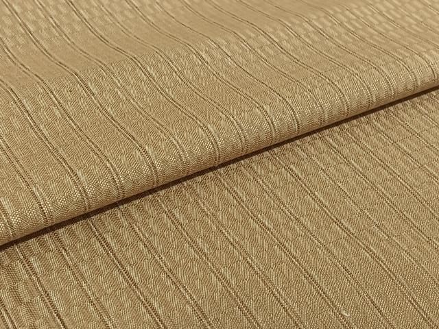  平和屋着物▽上質な紬 単衣 八丈織 市松綾織 縞 ゑり善扱い 正絹 jh 紬 着物