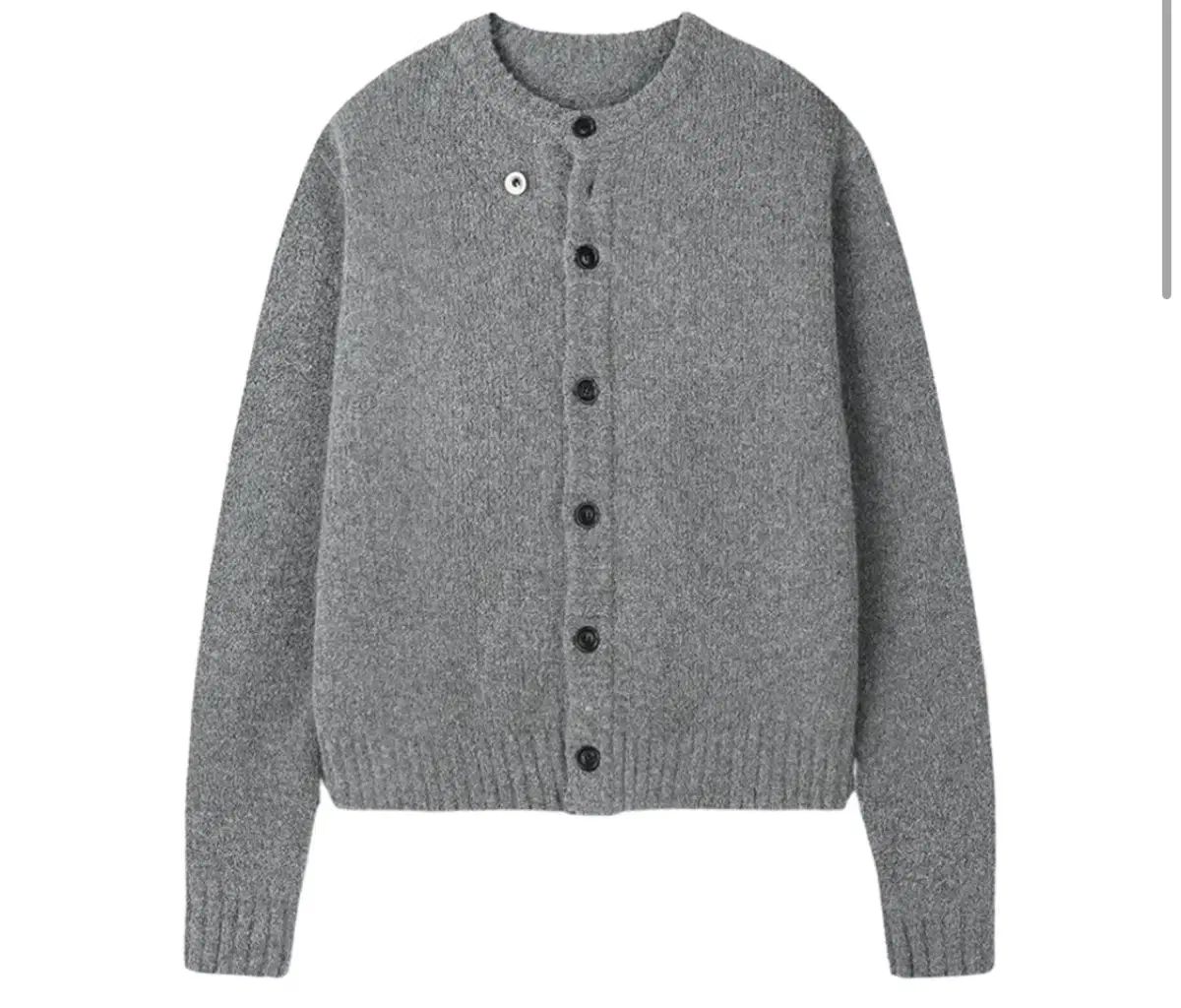 L トニーウェク アルパカ カーディガン メランジ グレー Tonywack