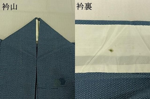 平和屋着物▽本塩沢 単衣