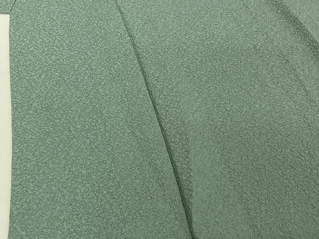  平和屋着物▽上質な色無地 単衣 浅縹色 正絹 jh 色無地 着物