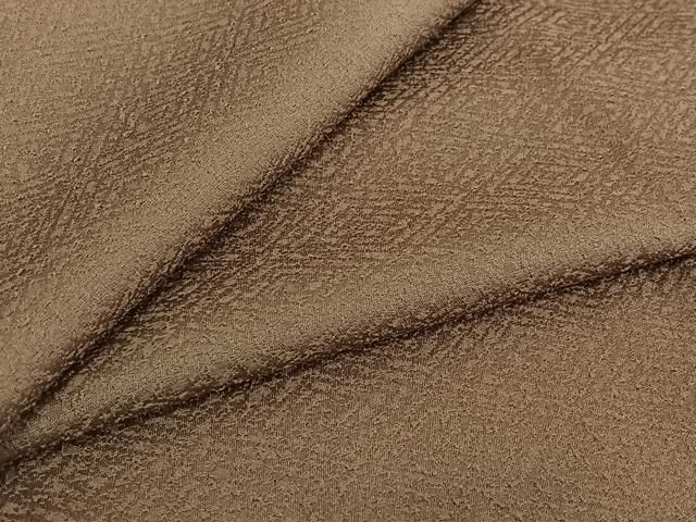 平和屋着物▽色無地 単衣 菱地紋 紅藤色 高島屋扱い 洗える着物 jh