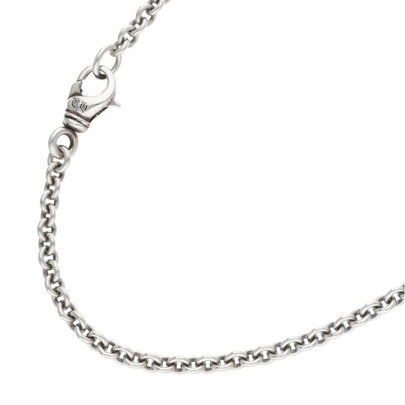 クロムハーツ NE CHAIN 20|NEチェーン20 inch シルバーネックレス メンズ 20 12|28～1|6 発送 問い合わせ遅延