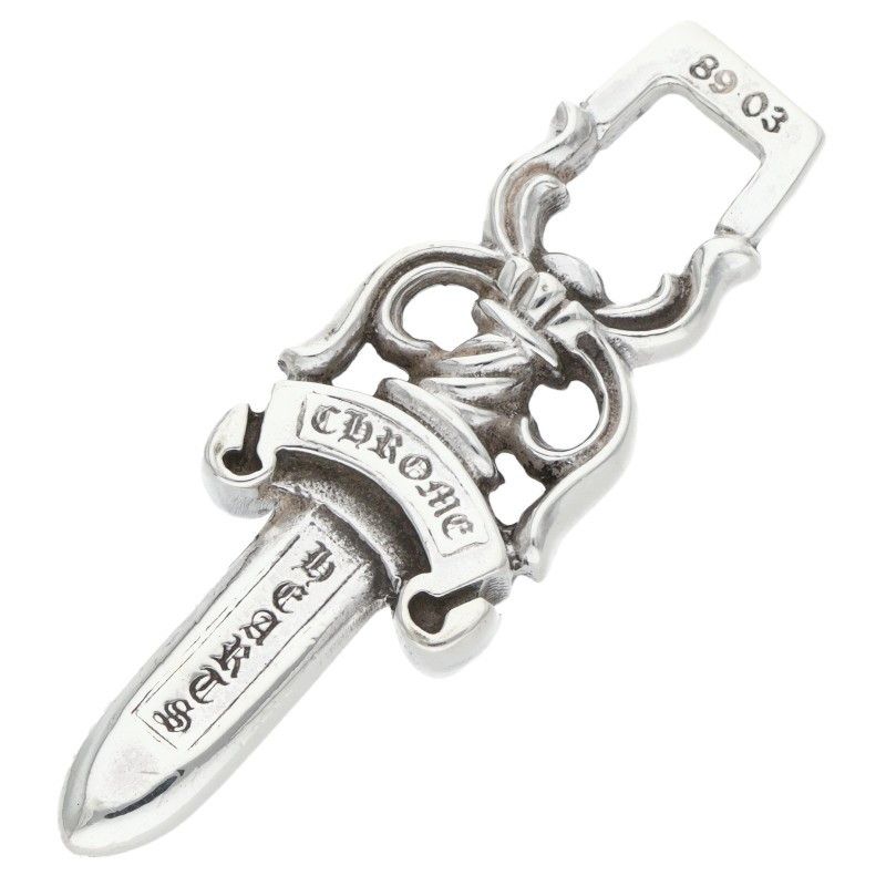  クロムハーツ 10ダガーペンダント シルバーネックレストップ メンズ 12 28～1 6 発送 問い合わせ遅延 ネックレス アクセサリー