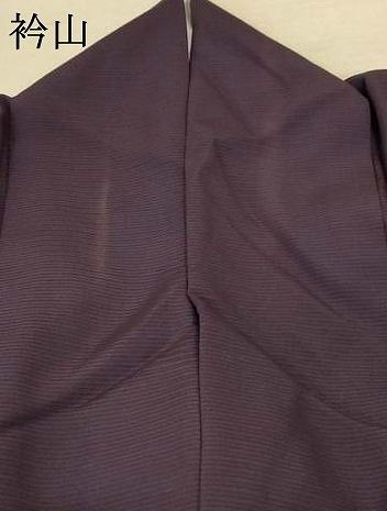  平和屋着物＊夏物 色無地 絽 紅消鼠色 正絹 jd 色無地 着物