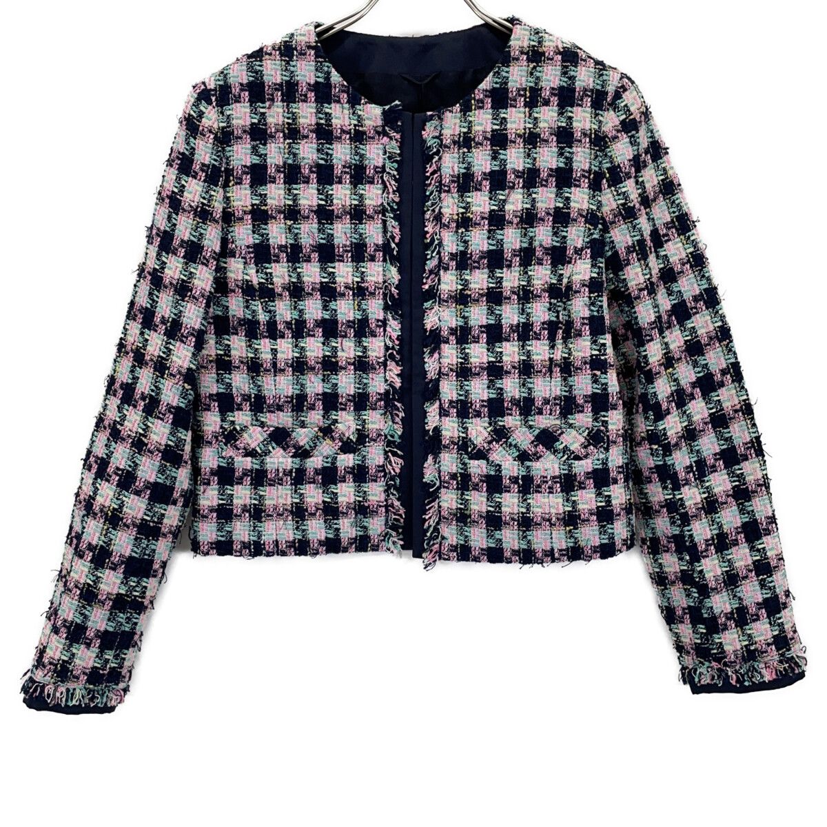 ANAYI アナイ 10231710460 MALHIA KENT社製ﾘﾘﾔﾝﾐｯｸｽﾂｲｰﾄﾞ ﾊﾟｰﾙﾎﾞﾀﾝﾉｰ