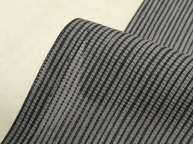  平和屋着物＊夏物 小紋 絽 縞 正絹 jd 小紋 着物