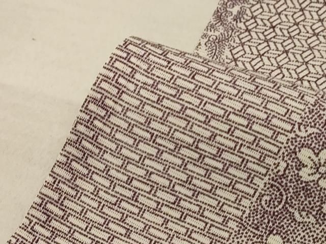 平和屋着物＊夏物 江戸小紋 絽 寄せ小紋柄 正絹 逸品 AABE2717jd