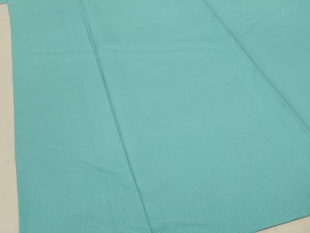  平和屋着物＊夏物 色無地 絽 青竹色 正絹 jd 色無地 着物