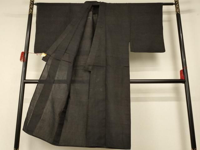  平和屋着物＊夏物 男性 紗紬 絣柄 正絹 jd 着物 着物 浴衣