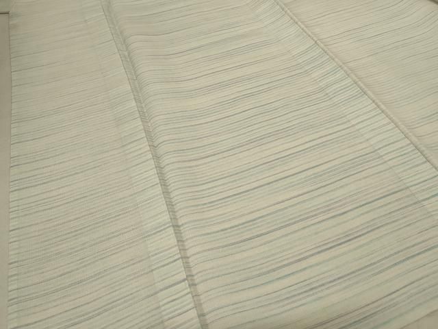  平和屋着物＊夏物 男性 小紋 紗 横縞 正絹 jd 着物 着物 浴衣