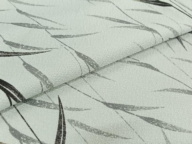 平和屋着物▽小紋 単衣 草葉文 洗える着物 jh 小紋 着物 着物 浴衣