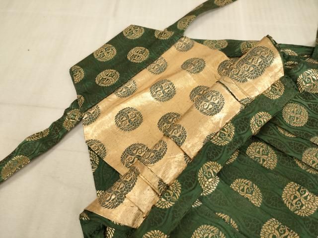 平和屋着物 七五三 男の子 三歳 行灯袴 向かい松食い鶴文 金糸 ja