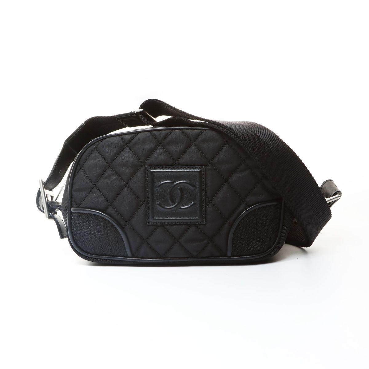 CHANEL シャネル ショルダーバッグ 11番台 2009-2010 スポーツライン ココマーク キャンバス