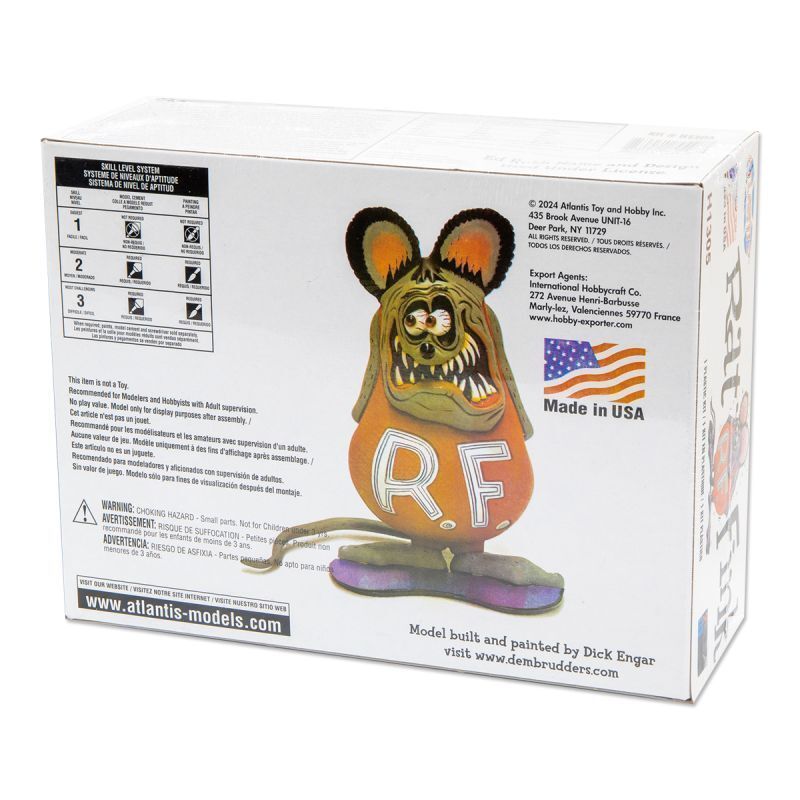 ラットフィンク　VINYL MODEL KIT ラットフィンク VINYL MODEL KIT ラットフィンク VINYL MODEL KIT Ed