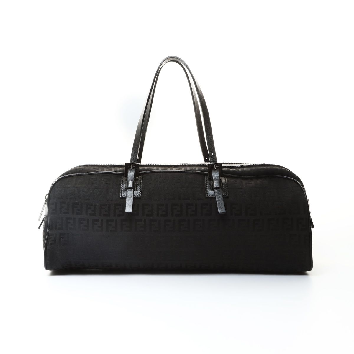 FENDI フェンディ ハンドバッグ キャンバス ズッキーノ ボストン