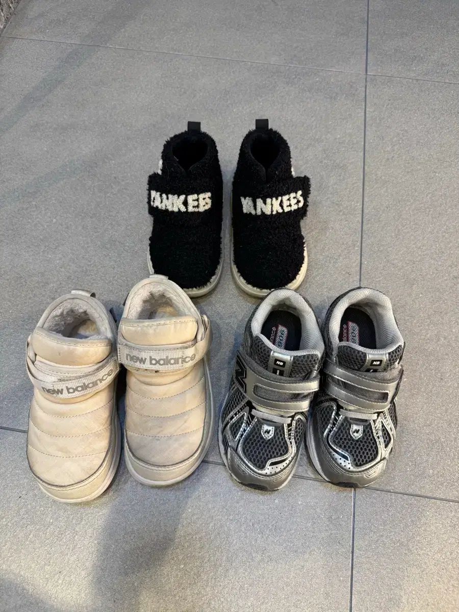 ニュー ンス キッズ スニーカー MLB ファーシューズ セット