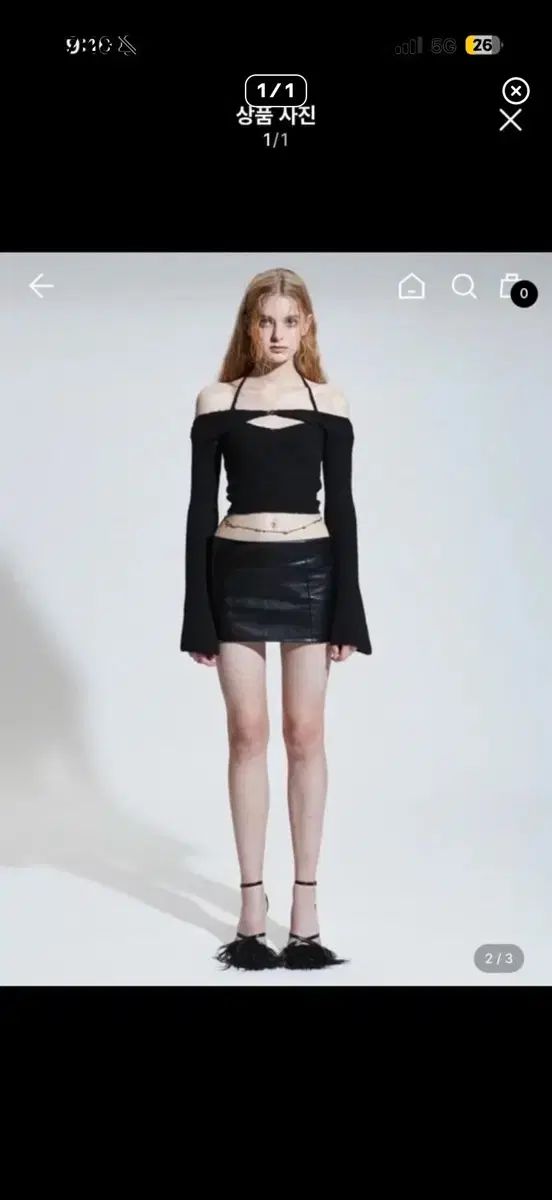 PAIN OR PLEASURE ペインオアプレジャー セイレン ボレロ ブラック