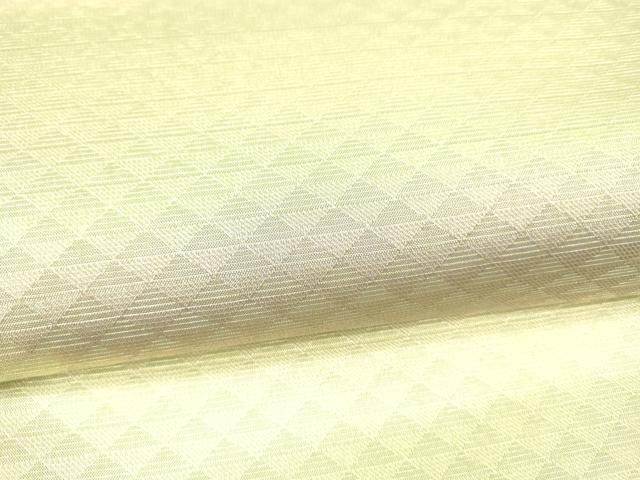  平和屋着物▽西陣 京藝謹製 スリーシーズン 春夏秋 両面 全通柄袋帯 鹿の子文 鱗文 金銀糸 証紙付き 正絹 cm 袋帯 帯