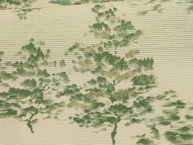 樹林文 洗える着物