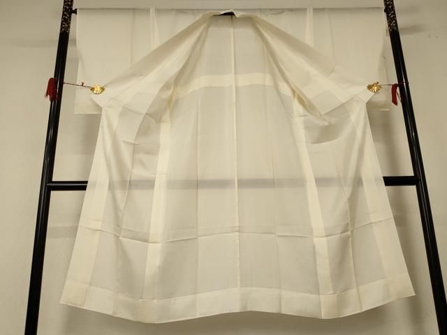 平和屋着物＊夏物 長襦袢 絽 蜂蜜色 正絹 jd