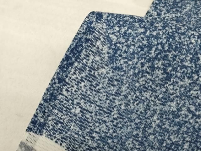  平和屋着物＊夏物 小紋 絽 地紙草花文 洗える着物 jd 小紋 着物