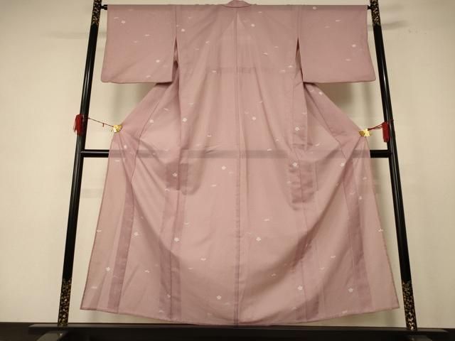 平和屋着物＊夏物 小紋 絽 松竹梅 洗える着物 jd