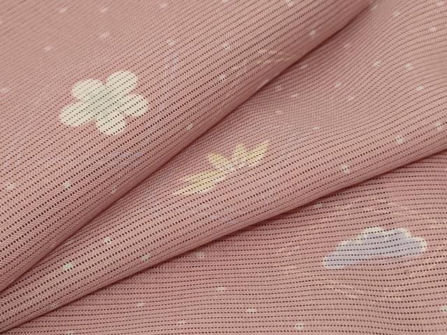 平和屋着物＊夏物 小紋 絽 松竹梅 洗える着物 jd