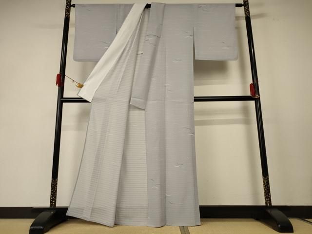  平和屋着物＊夏物 小紋 絽 芝文 洗える着物 jd 小紋 着物