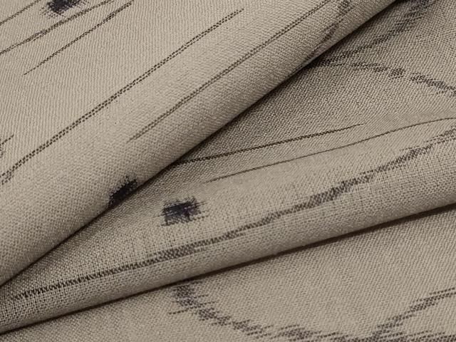 平和屋着物＊夏物 小紋 紗 流水文 jd