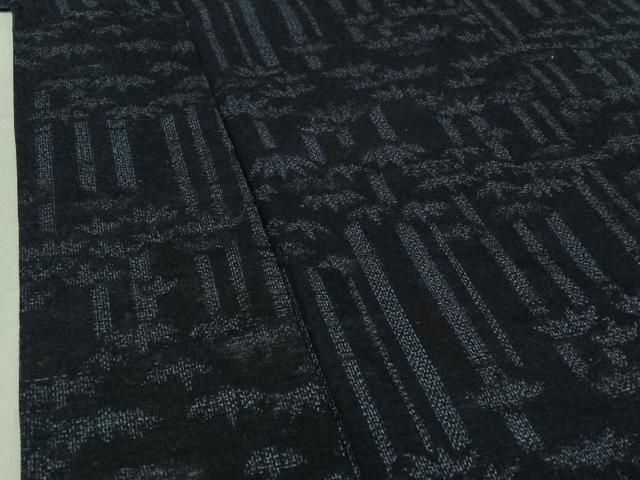 平和屋着物▽結城紬 単衣