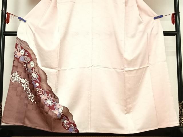 平和屋着物▽訪問着 単衣