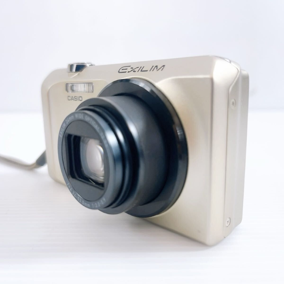 H-389 CASIO EXILIM EX-H30 ゴールド 動作品 コンパクトデジタルカメラ