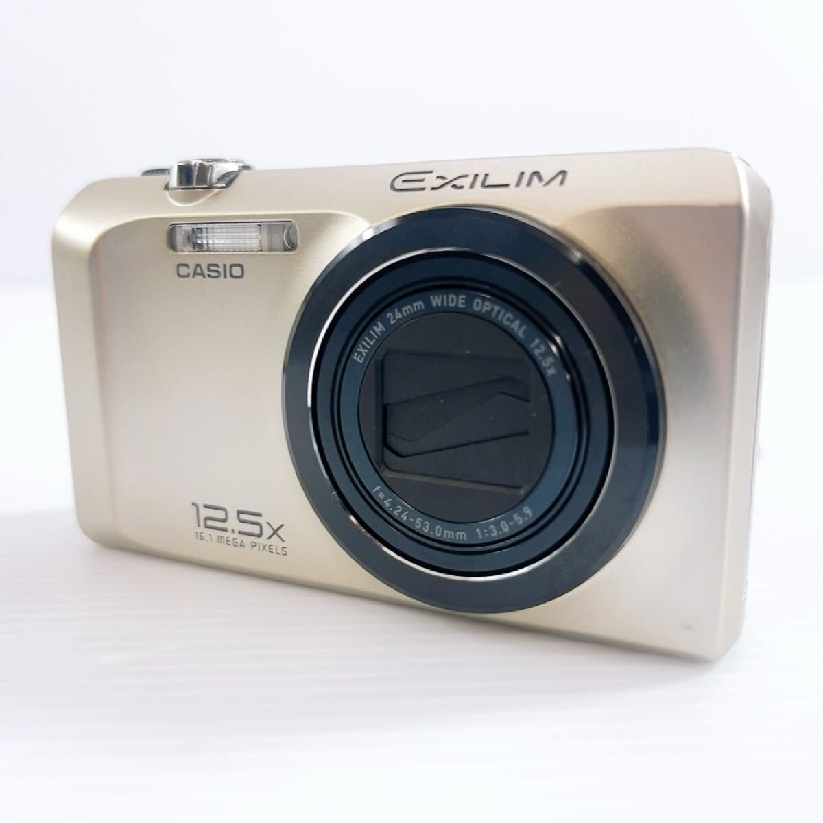 H-389 CASIO EXILIM EX-H30 ゴールド 動作品 コンパクトデジタルカメラ