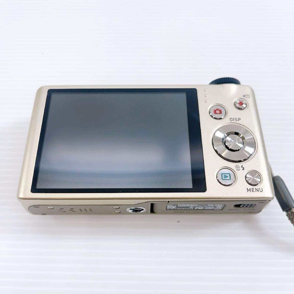 H-389 CASIO EXILIM EX-H30 ゴールド 動作品 コンパクトデジタルカメラ