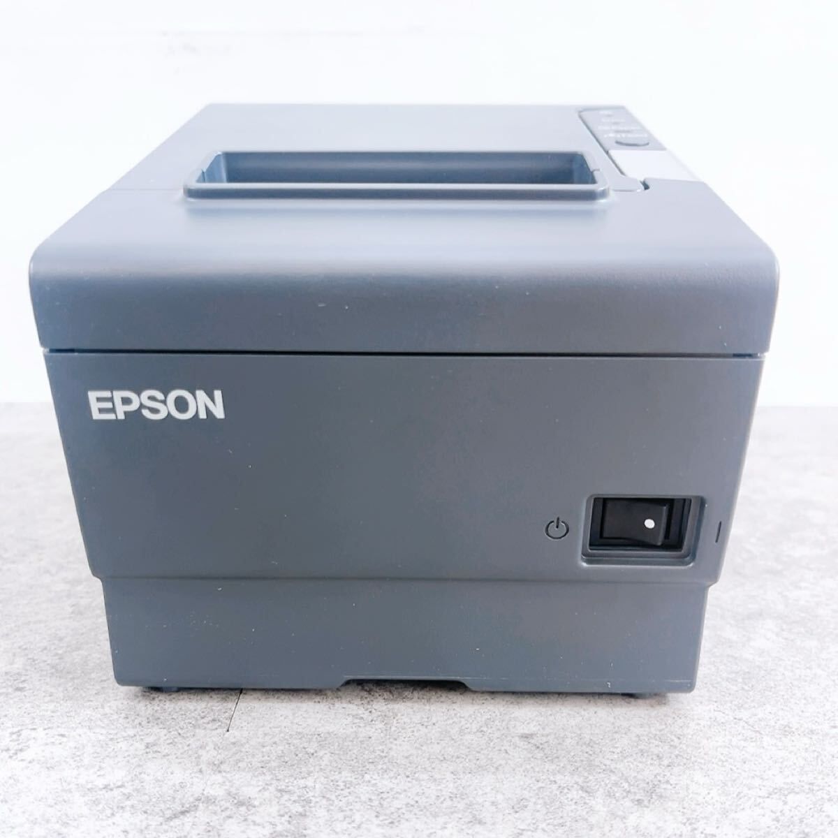 H-319 EPSON TM-T88V M244A グレー 動作確認済 レシートプリンター
