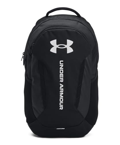 Under Armour UA Hustle 6.0 Backpack Black|Black|White ONESIZE m