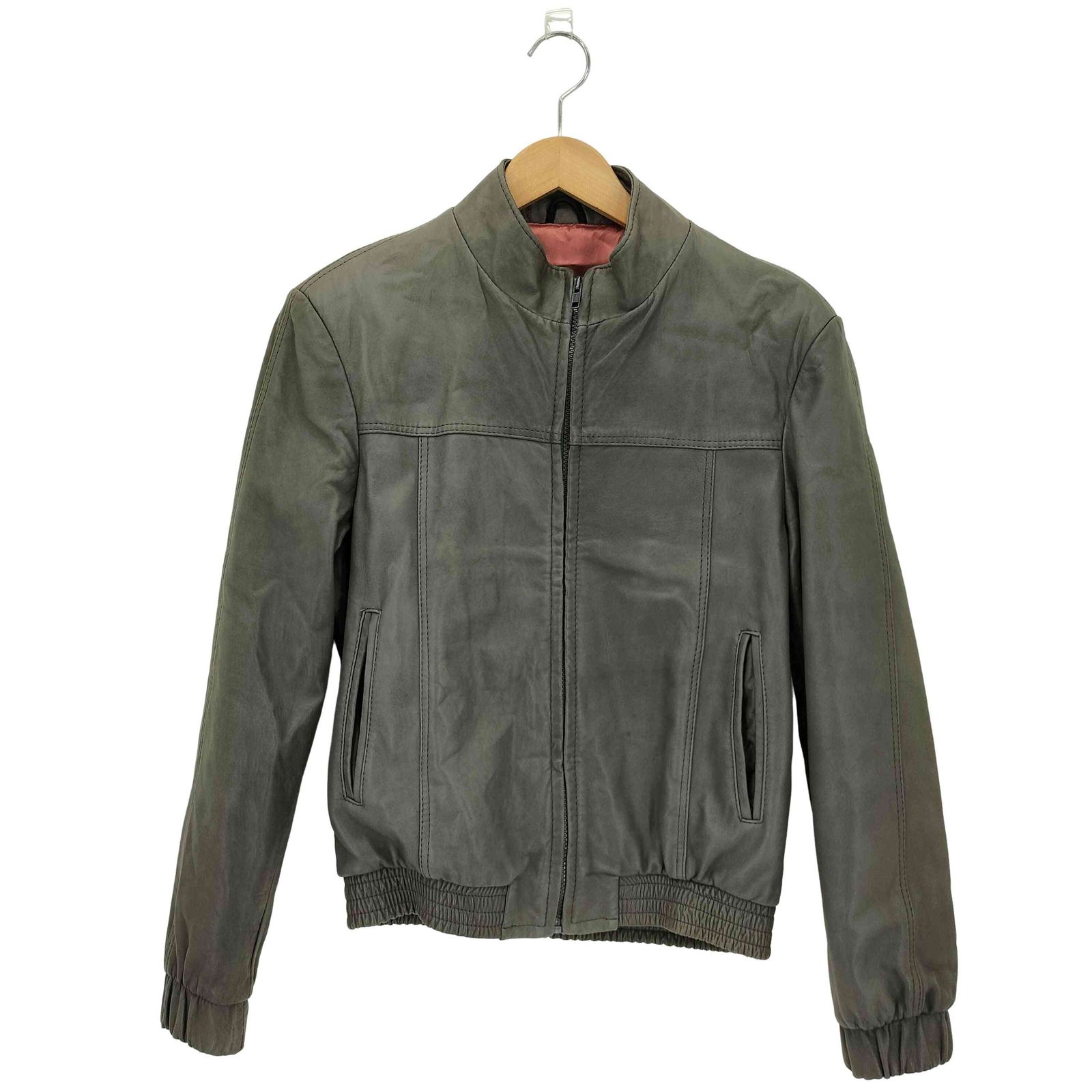 ピエールカルダン pierre cardin CUIR LEATHER レザージップアップ