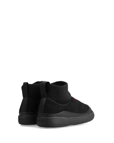 HUNTER ユニセックス大人 U IN|OUT FAUX SUEDE KNITTED CUFF BOOTスニーカーブーツ m