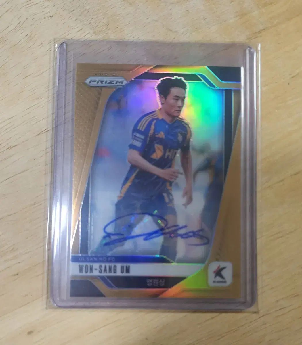 2025 Kリーグ プリズム 嚴元相 オム·ウォンサン GOLD オート ポップ