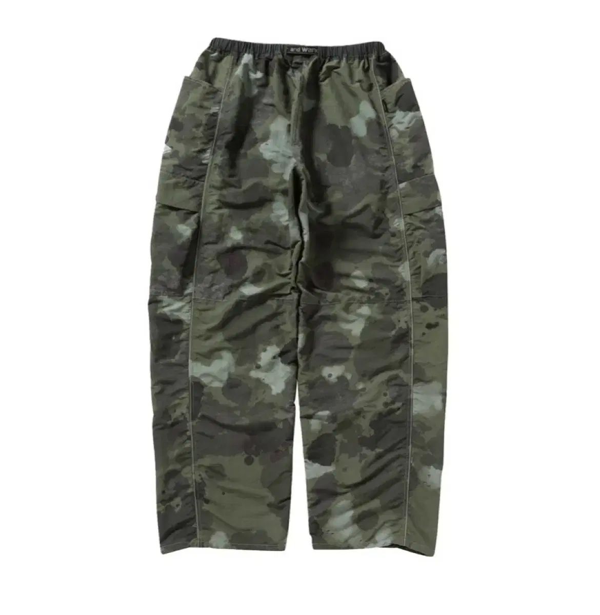 グラミチ アンドワンダー リップストップ ボイジャー パンツ カモ