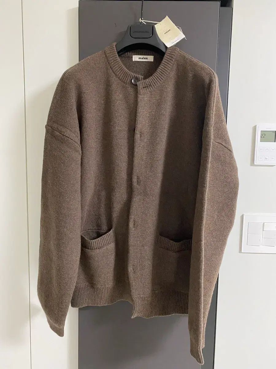 マルレン Malen ブラウン カシミア カーディガン 2 size