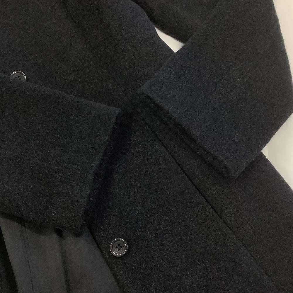 DA TRUSSARDI ダトラサルディ ステンカラーコート アンゴラ&カシミヤ混